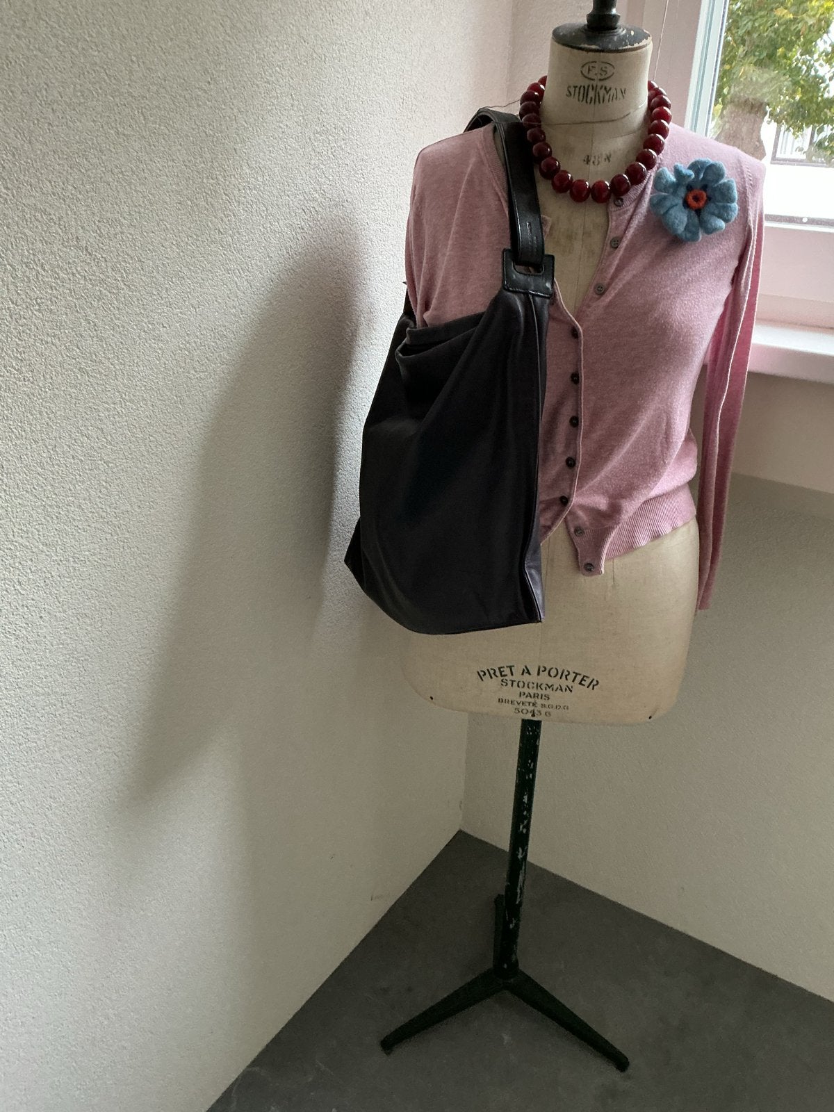 Hester van Eeghen Schoudertas/Crossbody - Donkerpaars, Ophalen of Verzenden, Gebruikt, Paars, Schoudertasje