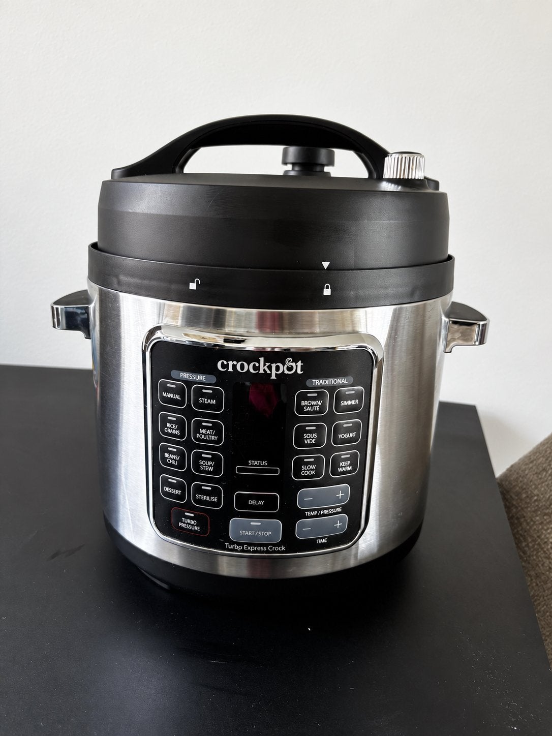Crock-Pot Turbo Express multicooker met garantie!, Witgoed en Apparatuur, Ophalen, Zo goed als nieuw