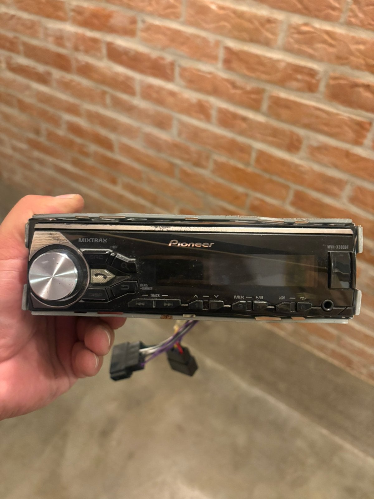 Pioneer MVH-X380BT Autoradio – Bluetooth / USB / AUX, Ophalen of Verzenden, Zo goed als nieuw