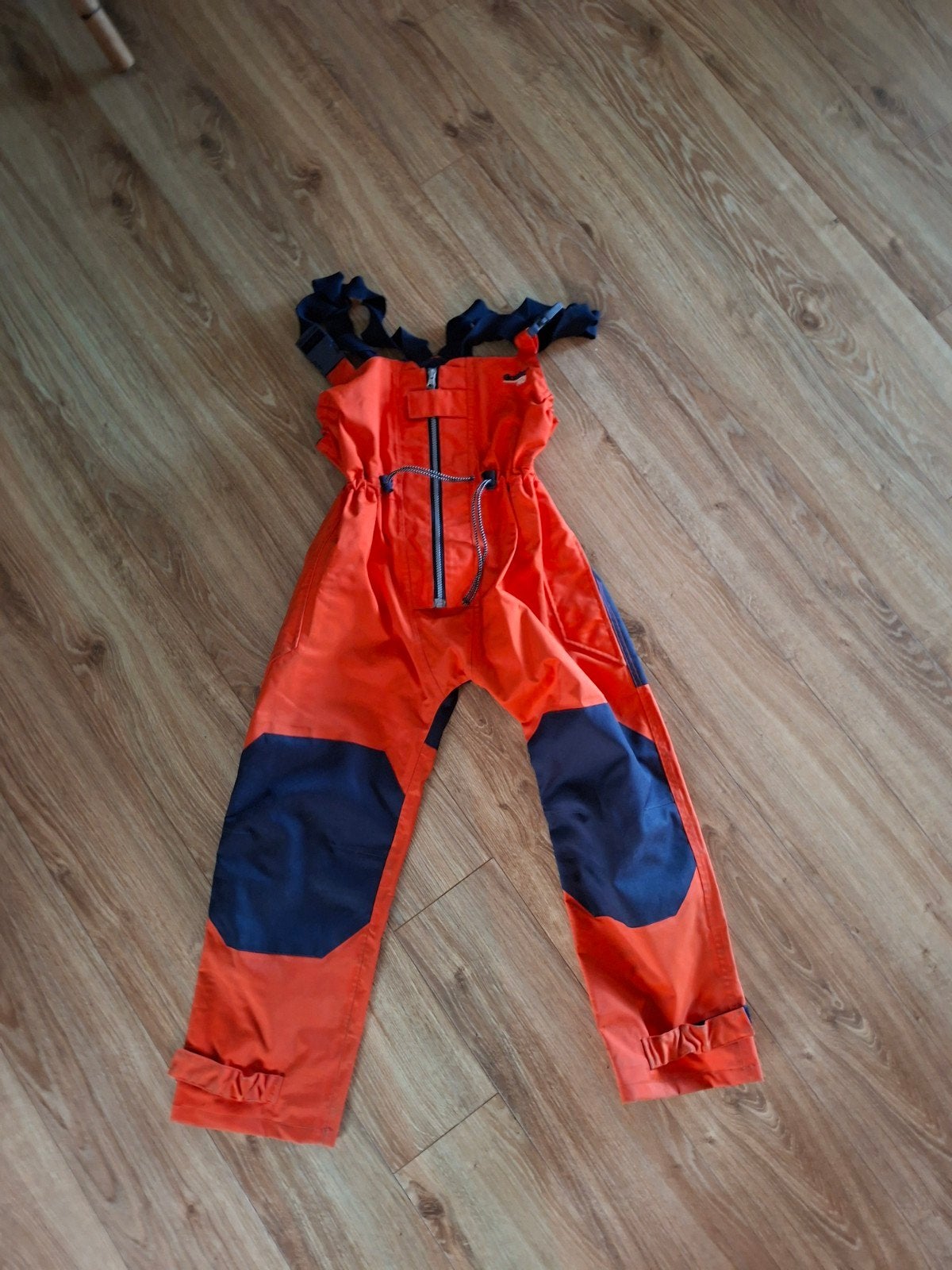 Gaastra Junior Zeilbroek - Oranje/Blauw - Maat 128, Watersport en Boten, Ophalen of Verzenden, Kind, Zeilbroek