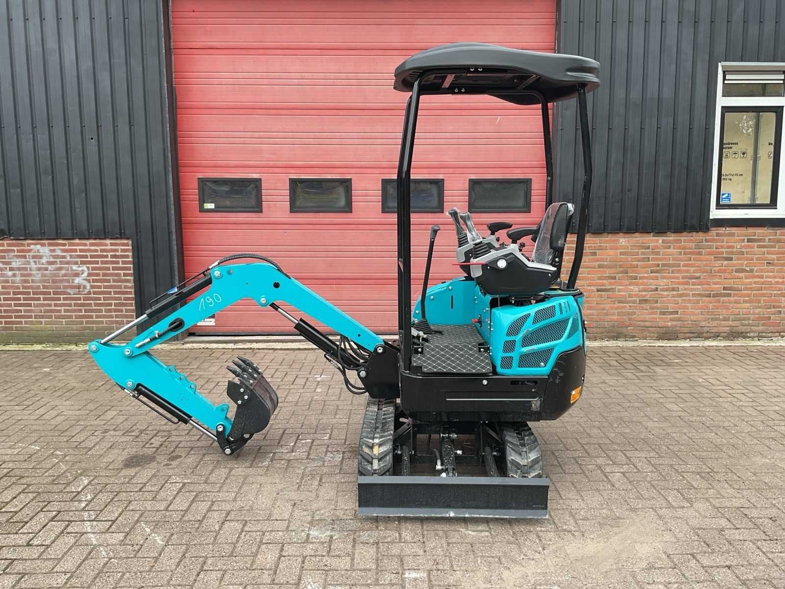 JPC KV15 Blauw Minigraafmachine, Graafmachine