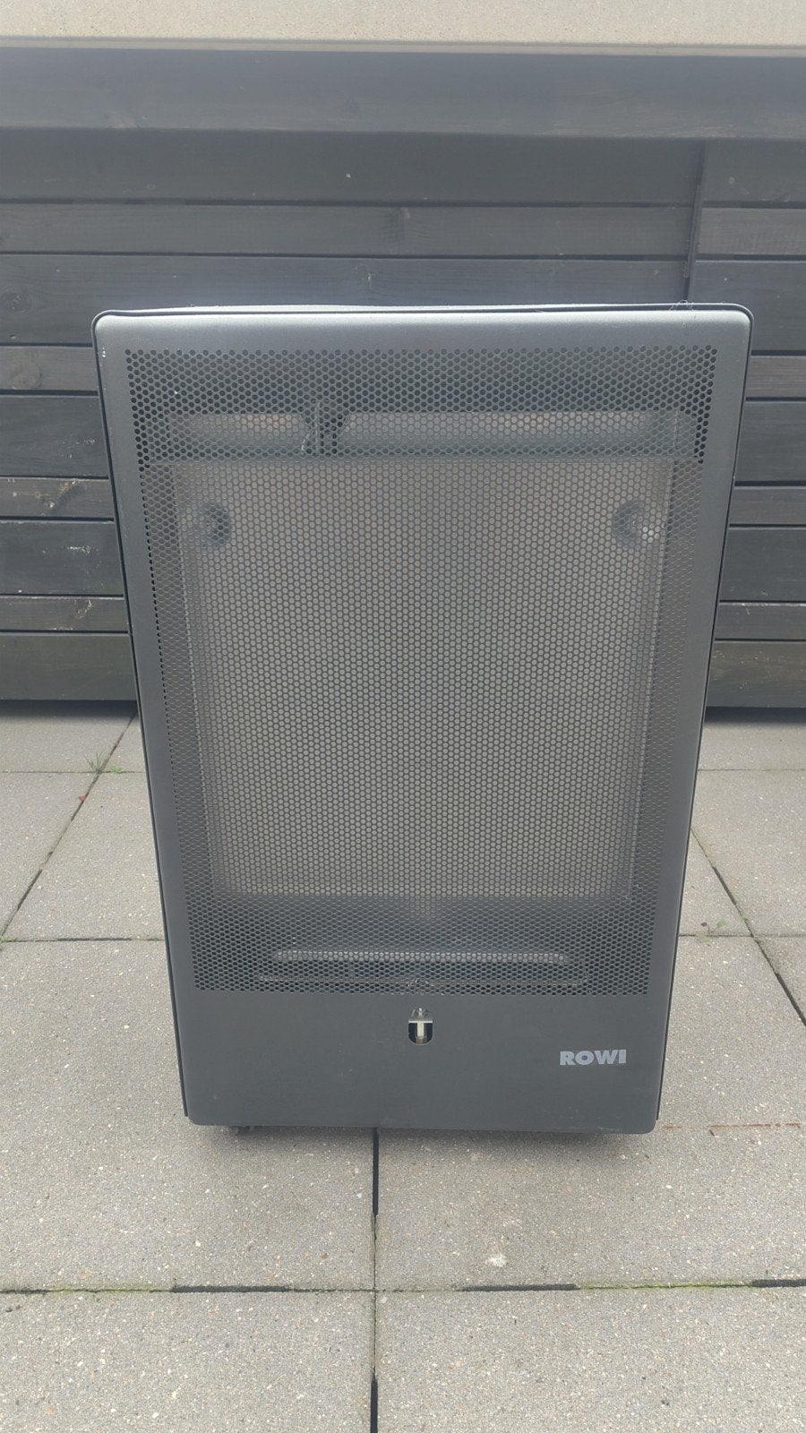 ROWI gasheater Blue Flame 4200W thermostaat gasfles kachel, Ophalen, Gebruikt, Gas, Vrijstaand