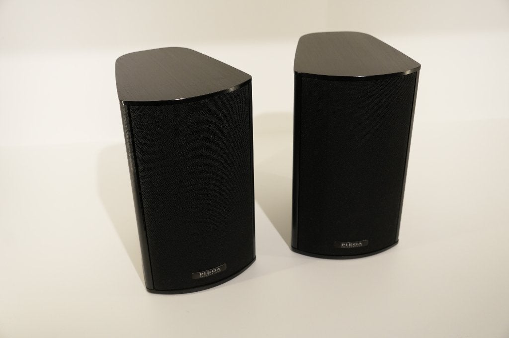 Piega tmicro 40 amt speakers luidsprekers, zwart, Audio, Tv en Foto, Overige merken, Gebruikt, 120 tot 150 watt, Ophalen of Verzenden
