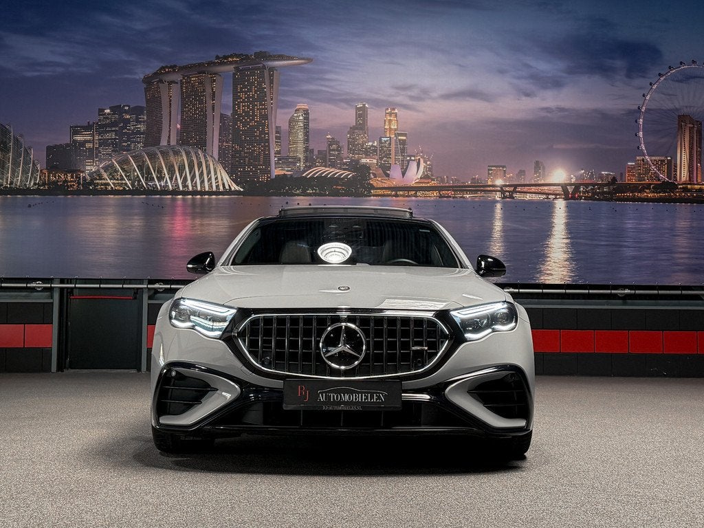 Mercedes-Benz E-Klasse AMG E53 4MATIC+ Edition 612PK 4W-Stur, Auto's, Automaat, Gebruikt, Automatische klimaatregeling, Bedrijf