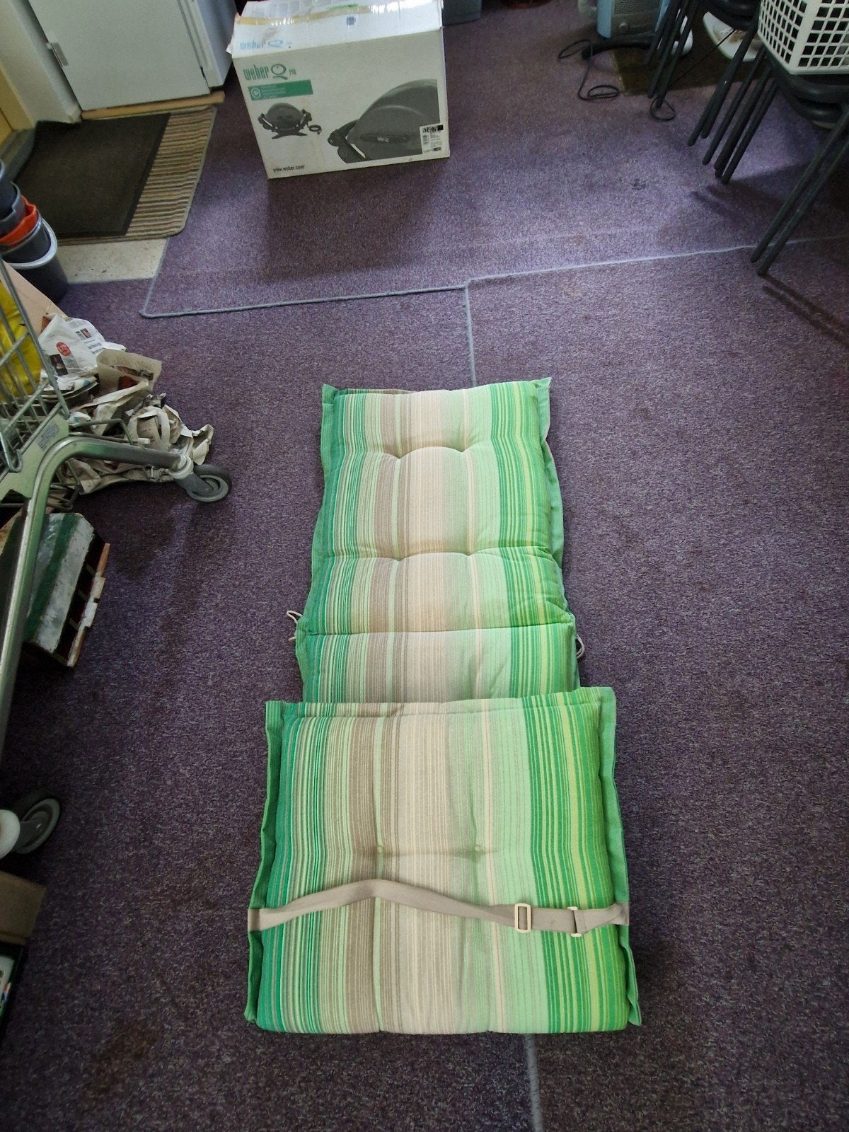 ligbed matras, Tuin en Terras, Ophalen, Zo goed als nieuw