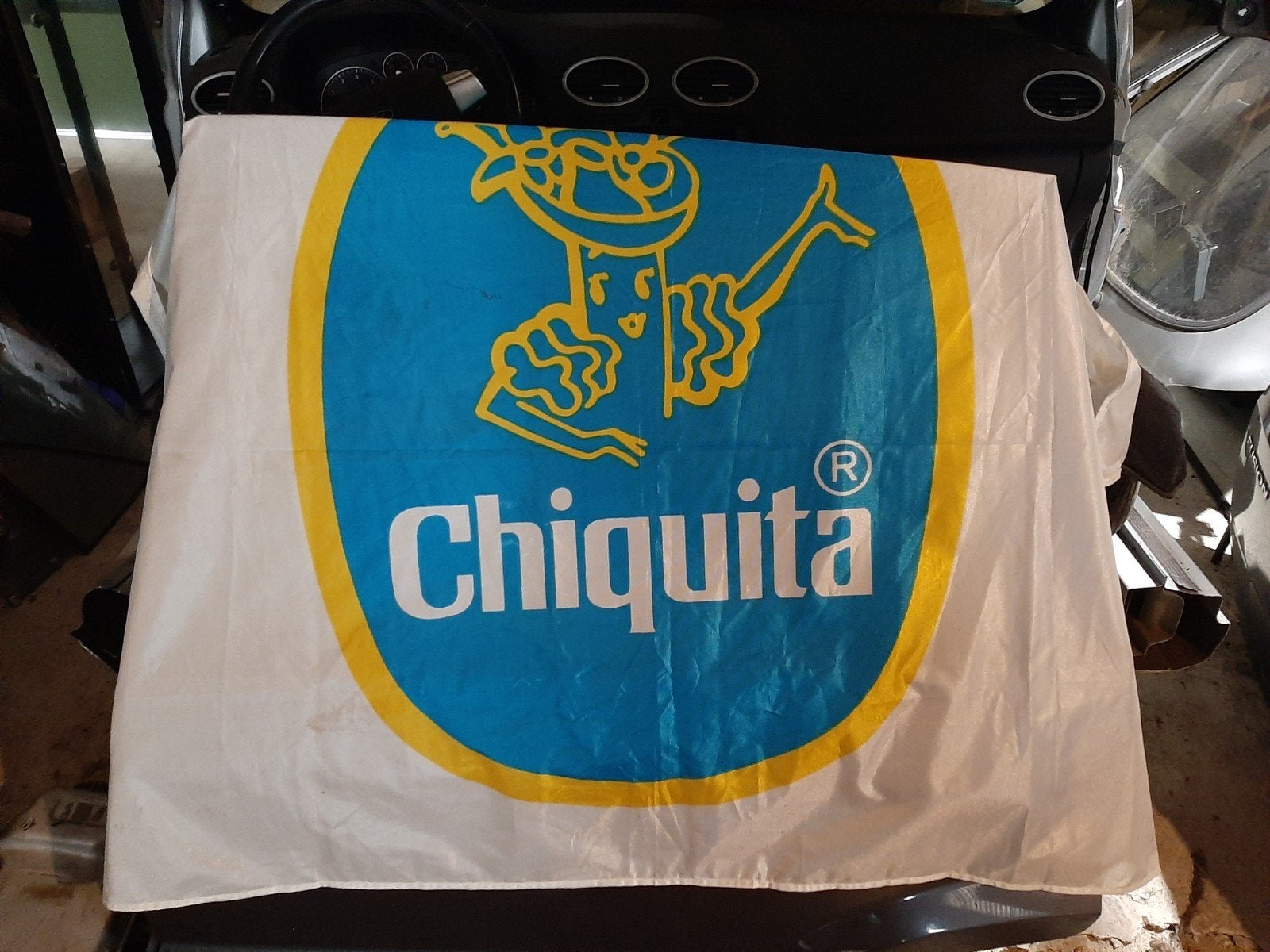 Chiquita vlag, Ophalen of Verzenden, Gebruikt