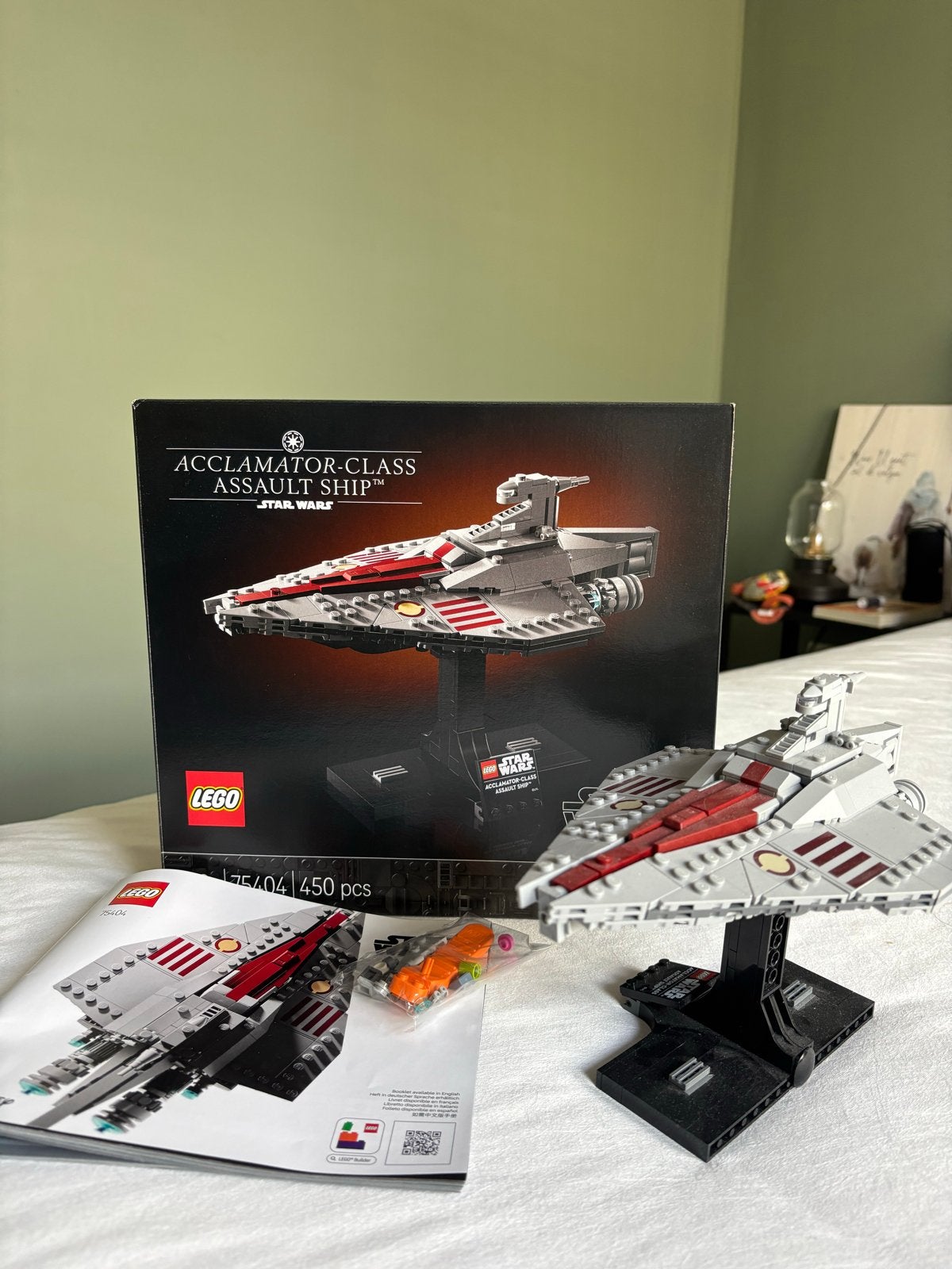 LEGO Star Wars Acclamator-Class Assault Ship 75044, Ophalen of Verzenden, Zo goed als nieuw, Overige merken