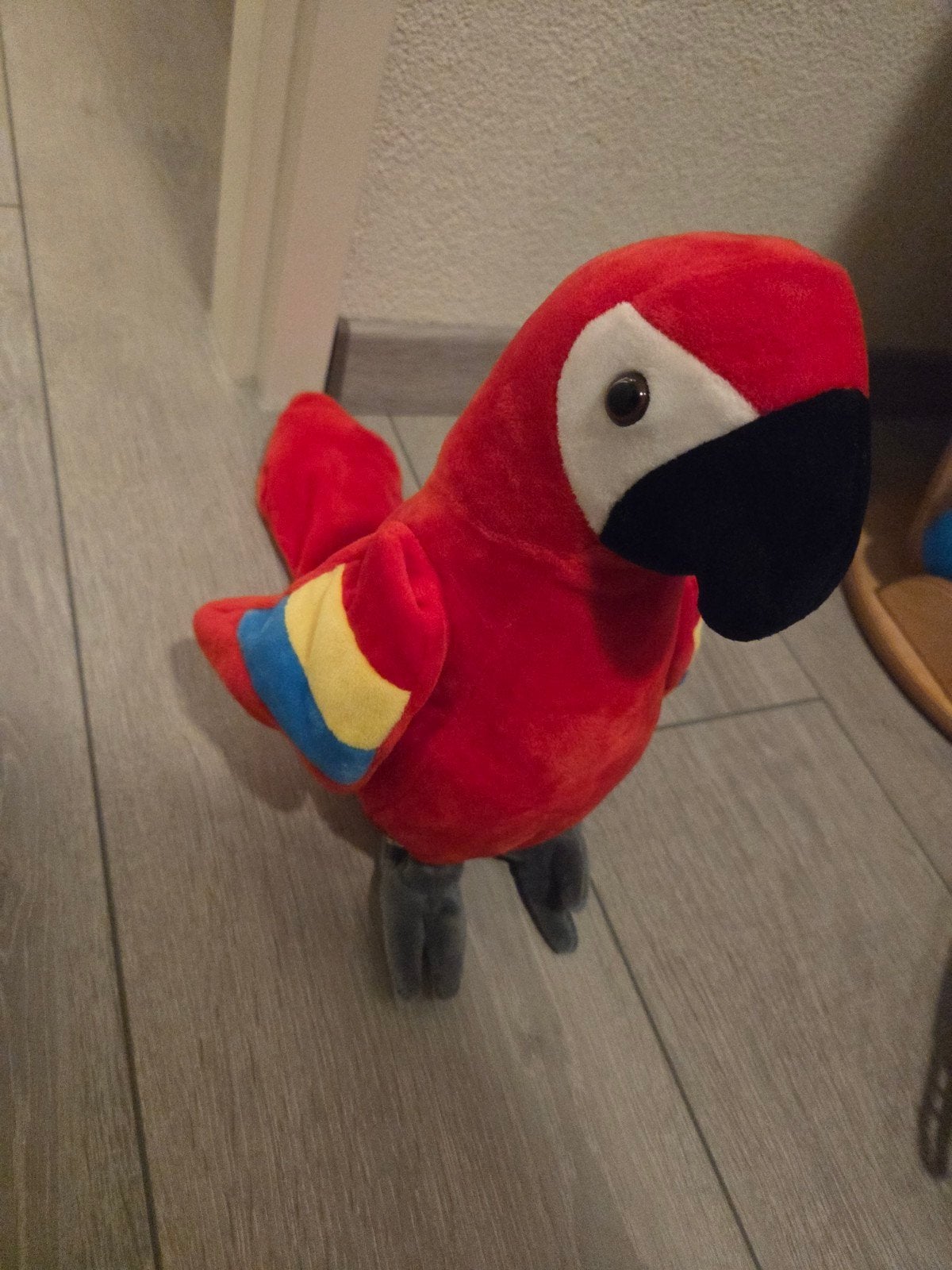 Praat papagaai, pluche, Ophalen of Verzenden, Nieuw, Overige typen