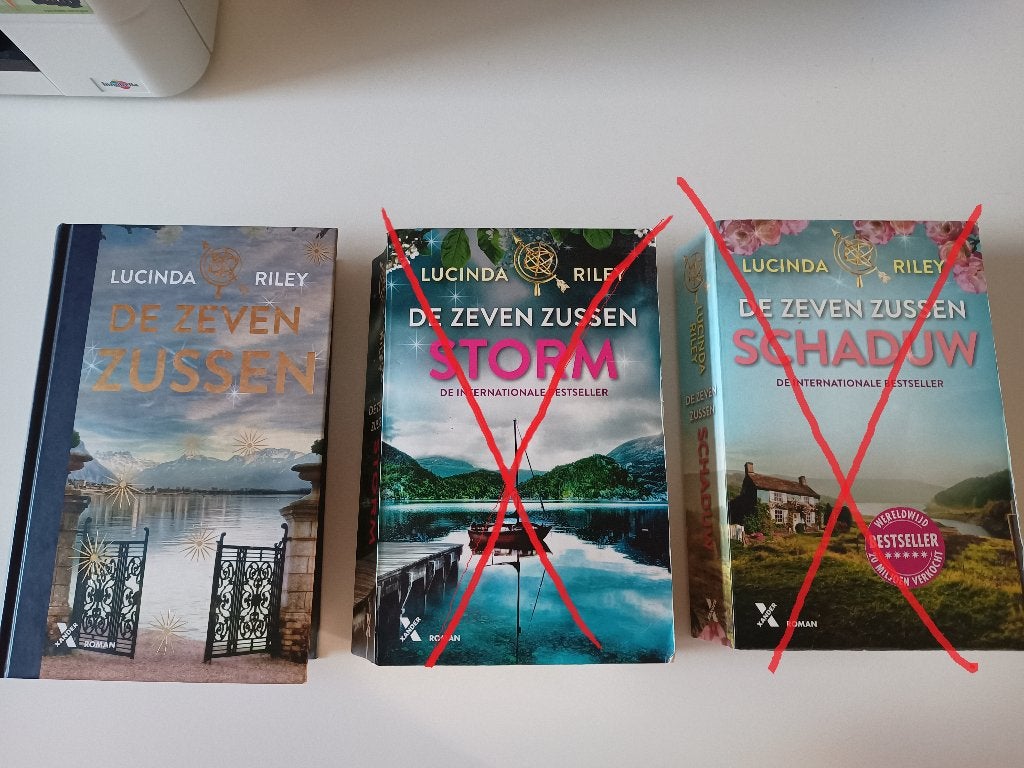 Lucinda Riley deel 1  en 4  Parel, Ophalen of Verzenden, Gelezen