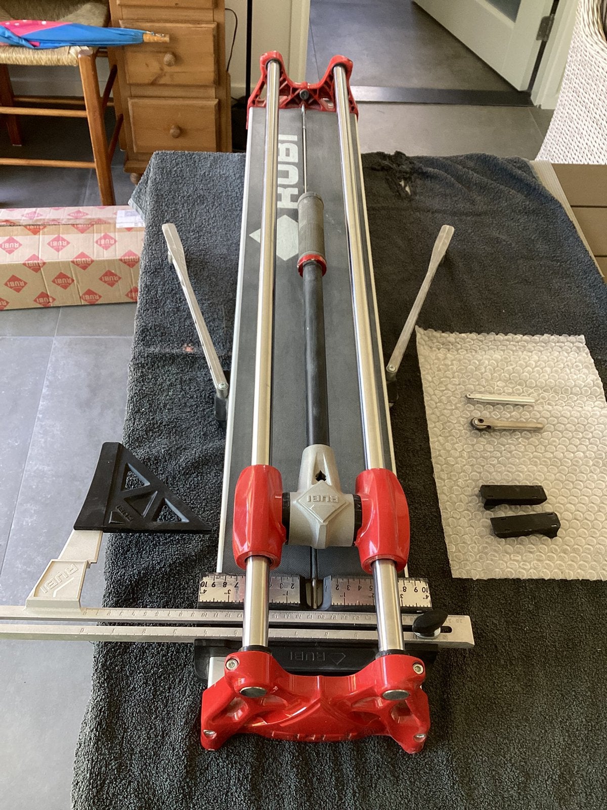 Tegelsnijder Rubi HiT 850 N, Ophalen, Zo goed als nieuw, Snijgereedschap, Rubi
