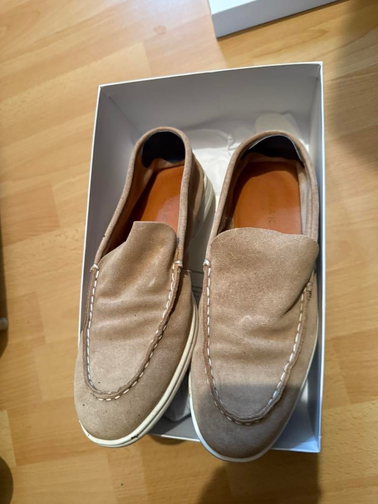 Jonak leren instappers schoenrn suede beuge creme maat 41, Kleding | Dames, Schoenen, Ophalen of Verzenden, Gedragen, Beige, Instappers