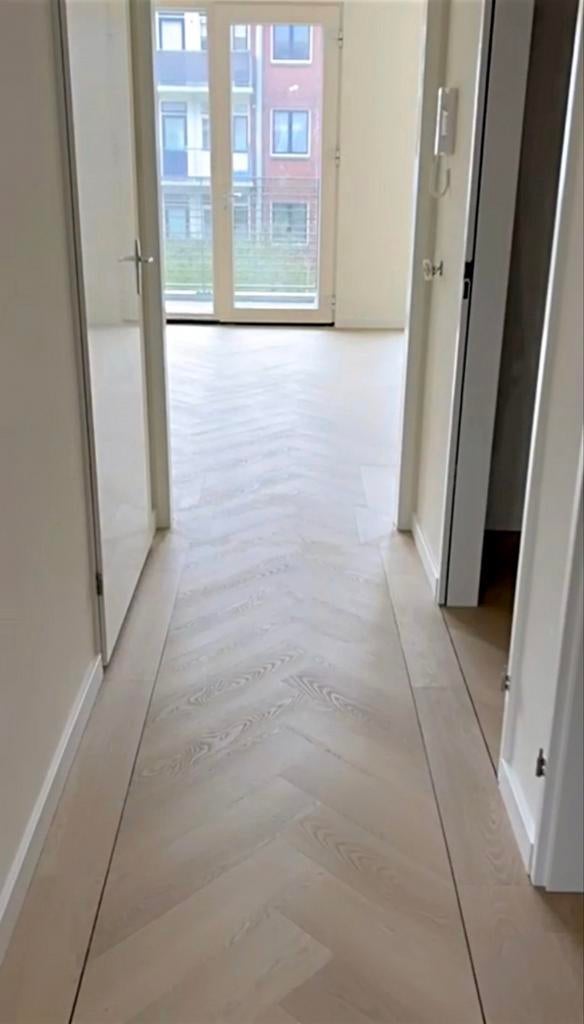 PVC vloer all-in €41,95 | incl leggen & plinten, Crème, 75 m² of meer, Overige typen, Nieuw