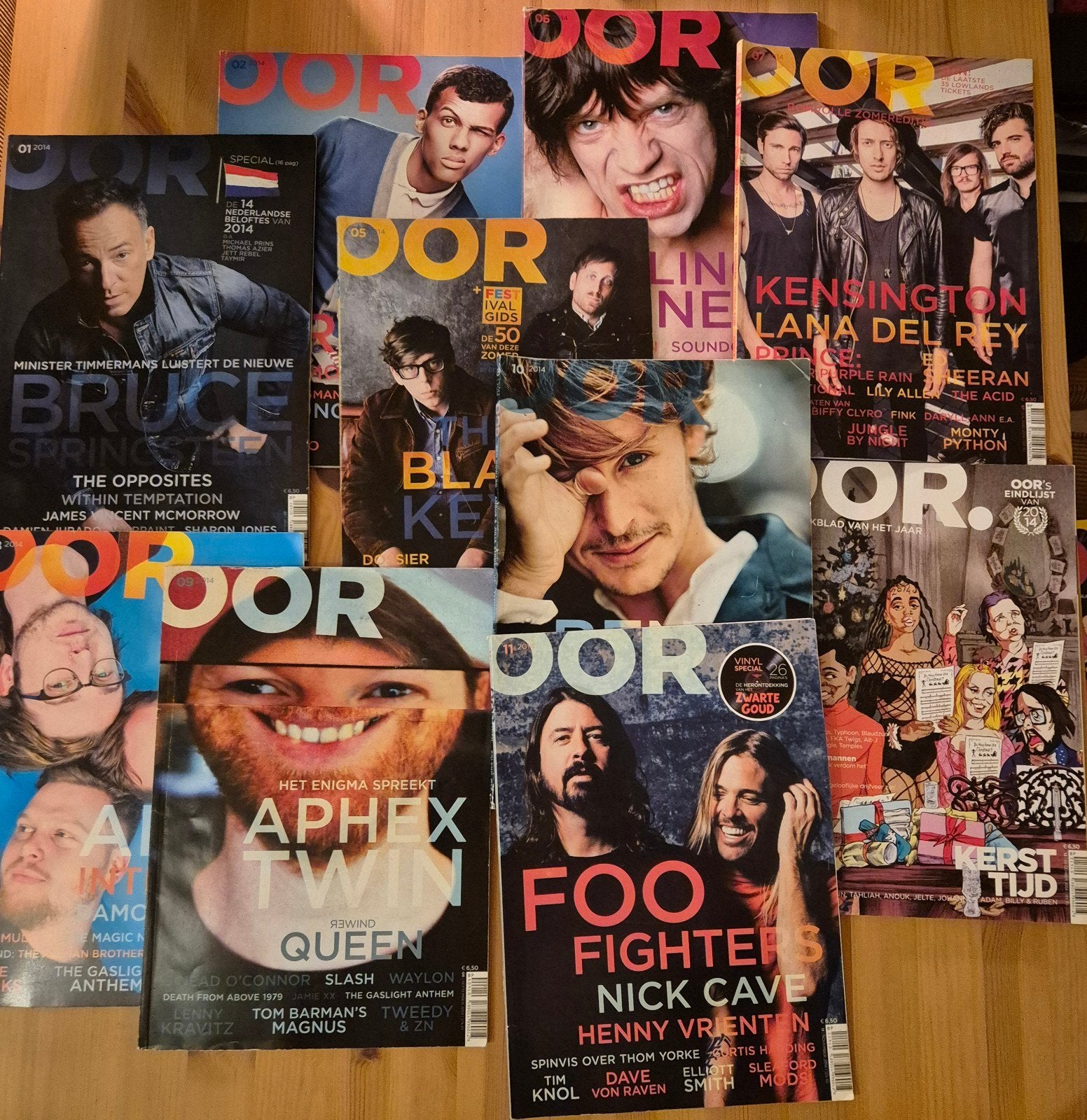 28x Muziekkrant OOR - Jaargangen 2013, 2014, 2015, 2016, Boeken, Ophalen, Gelezen, Muziek, Film of Tv