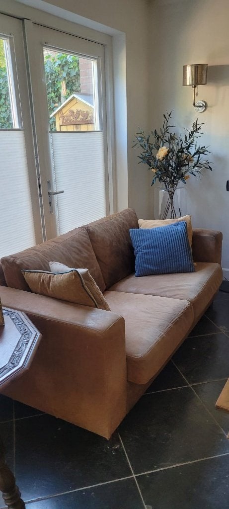 bank - gratis af te halen, Huis en Inrichting, Banken | Bankstellen, Gebruikt, 150 tot 200 cm, Tweepersoons, Ophalen of Verzenden