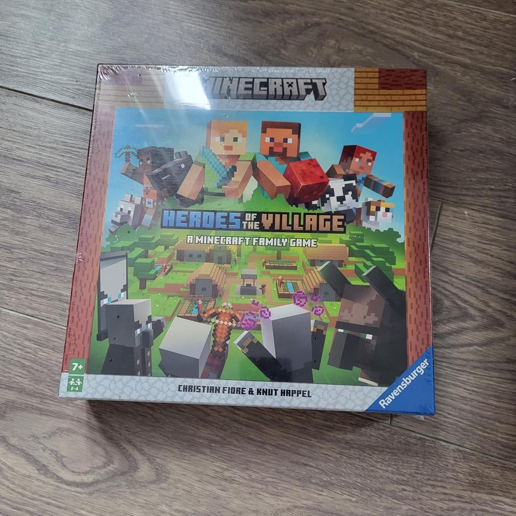 Minecraft Heroes of the Village - Nieuw in folie, Een of twee spelers, Ophalen of Verzenden, Nieuw, Ravensburger
