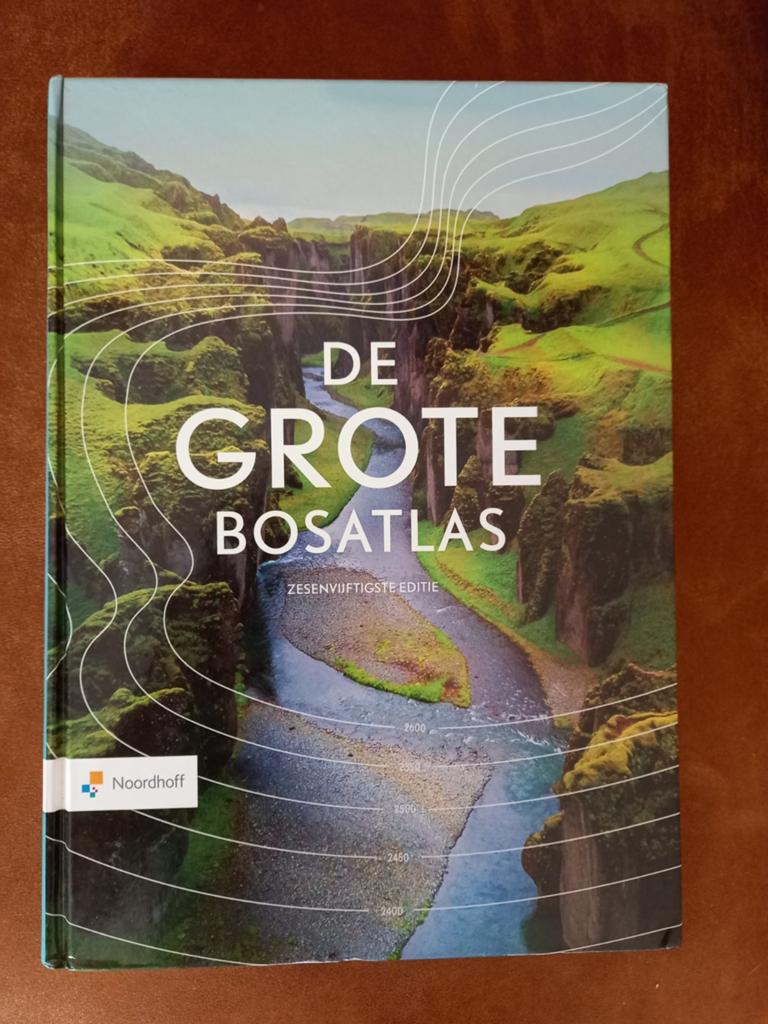 De Grote Bosatlas 56ste editie., Boeken, Gelezen, Bosatlas, 2000 tot heden, Ophalen of Verzenden
