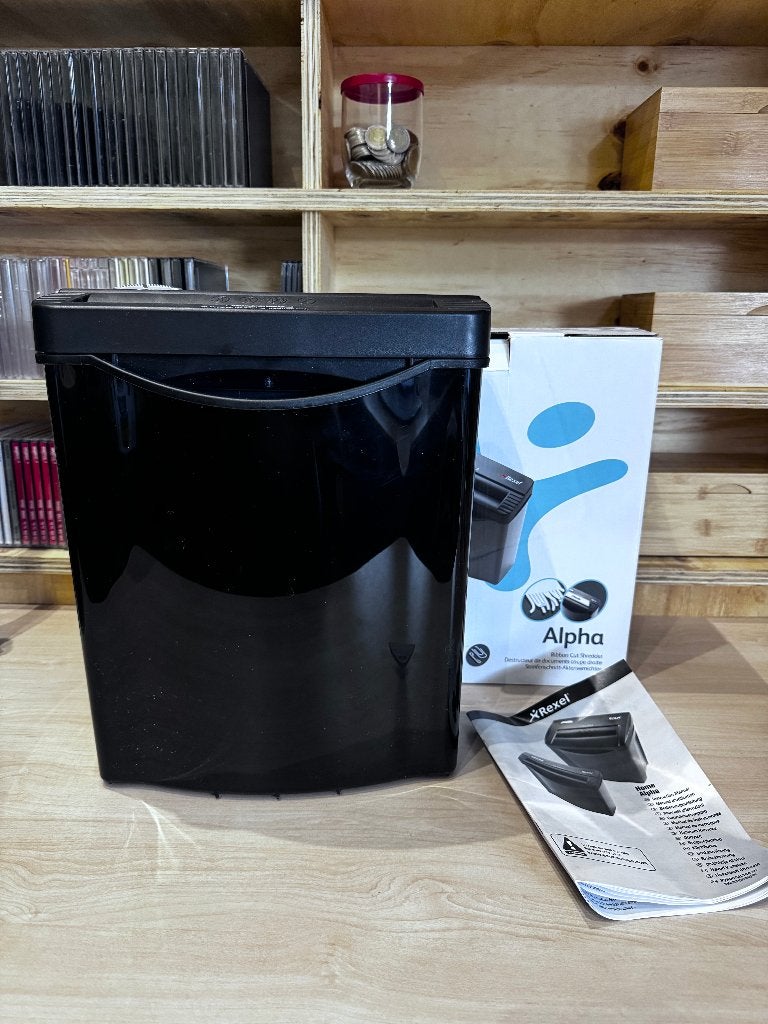 ✅ Rexel Alpha - paper papier shredder versnipperaar - NIEUW, Ophalen of Verzenden, Nieuw