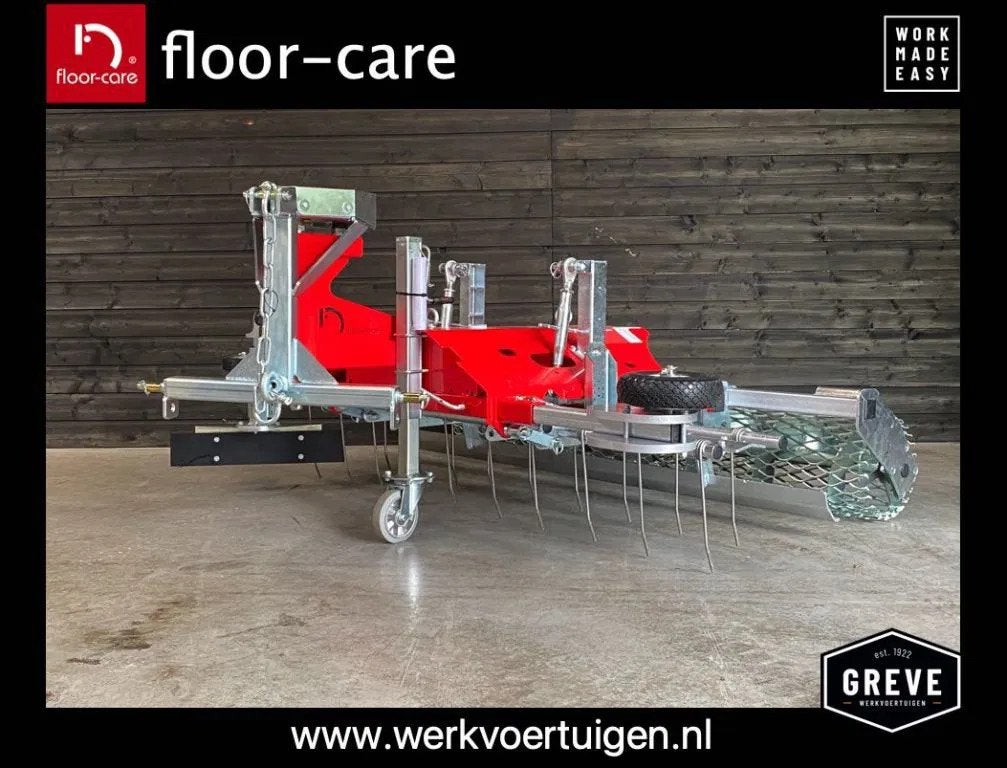 Floor-Care One Manegevlakker 2m. voor minitractor of compact, Overige, Info@werkvoertuigen.nl, Grondbewerking, NL