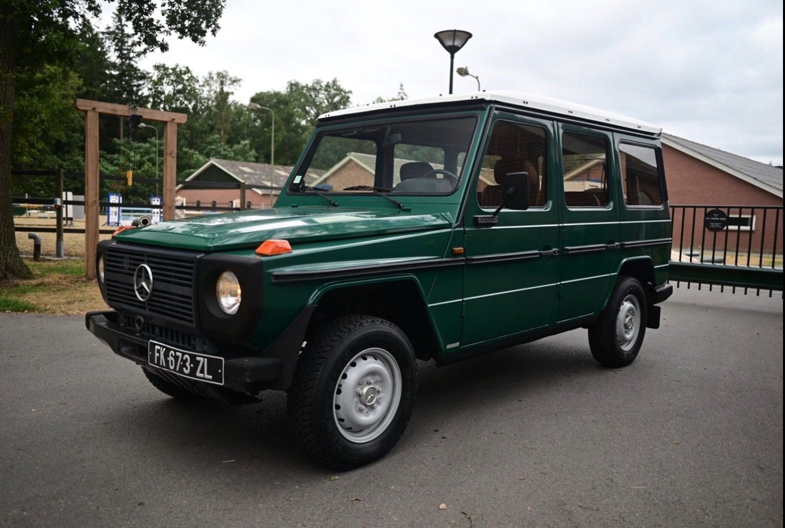 G-Klasse W460 GD300 automaat AIRCO én TROPENDAK ZELDZAAM, Automaat, Stof, Beige, G-Klasse