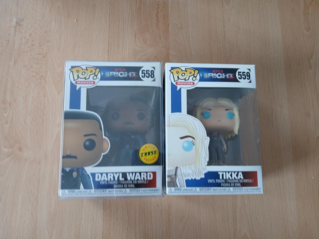 Funko Pop! Bright: Daryl Ward & Tikka (558 & 559), Ophalen of Verzenden