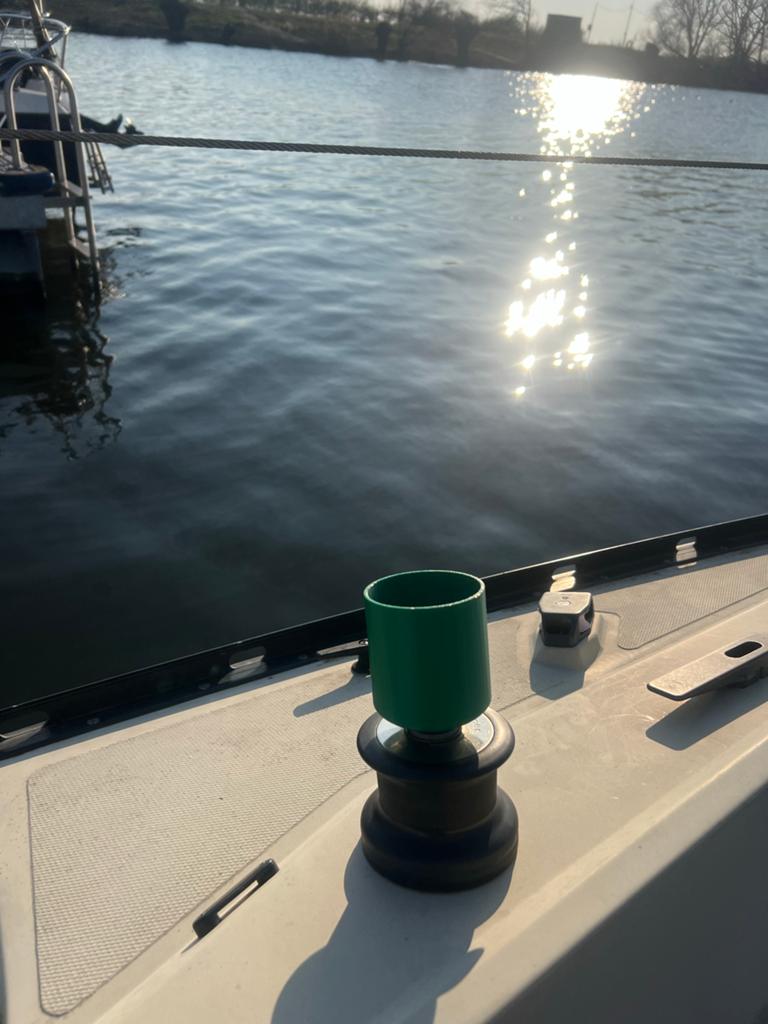 Blikhouder voor zeilboot lier, Ophalen of Verzenden, Nieuw, Overige typen