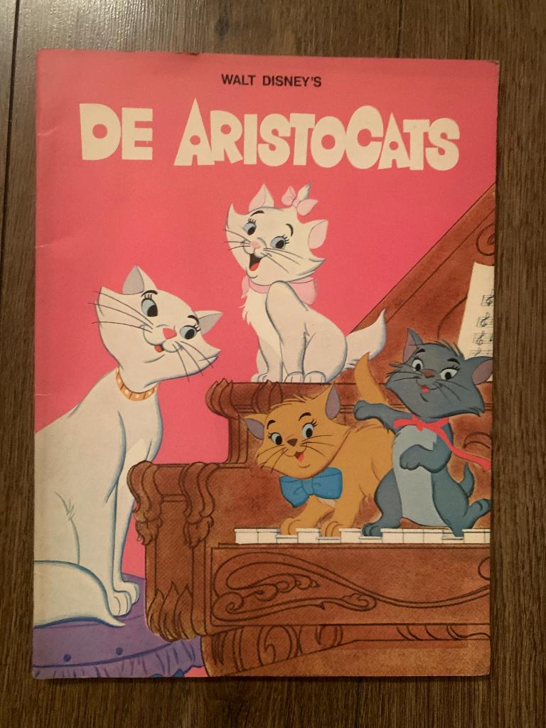 De Aristocats - Walt Disney 1971 zgan Aristokatten, Verzamelen, Disney, Ophalen of Verzenden, Overige figuren, Zo goed als nieuw