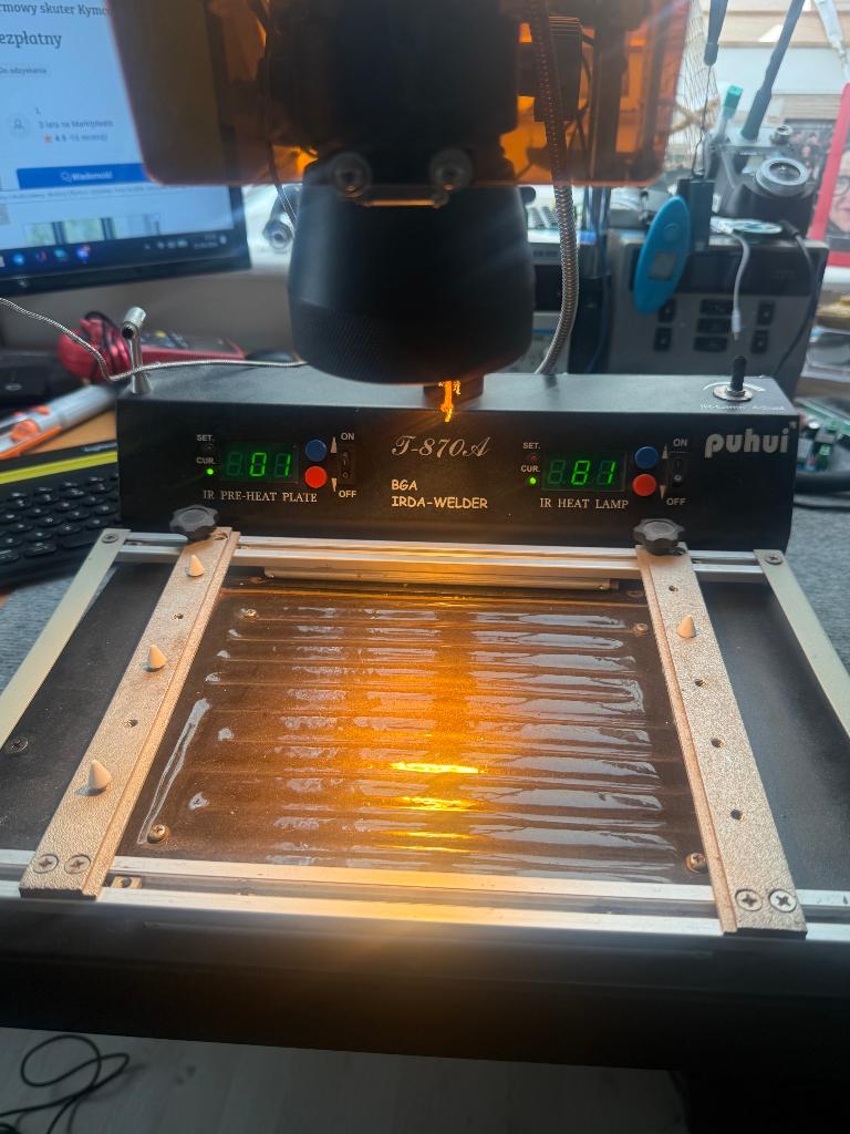 Puhui T-870A BGA Irda Welder Rework Station SMT SMD 1000W, Ophalen, Gebruikt, Puhui, Puhui