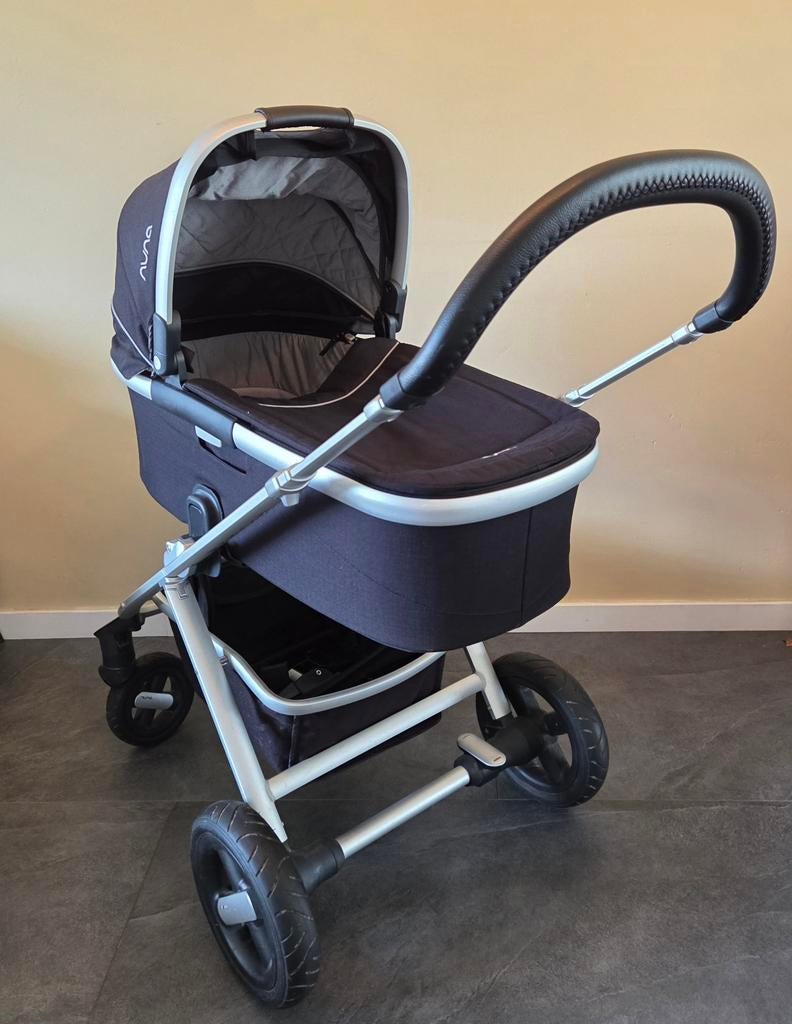 Nuna Ivvi Savi Kinderwagen Antraciet, Kinderen en Baby's, Kinderwagens en Combinaties, Ophalen, Gebruikt, Overige merken, Verstelbare duwstang