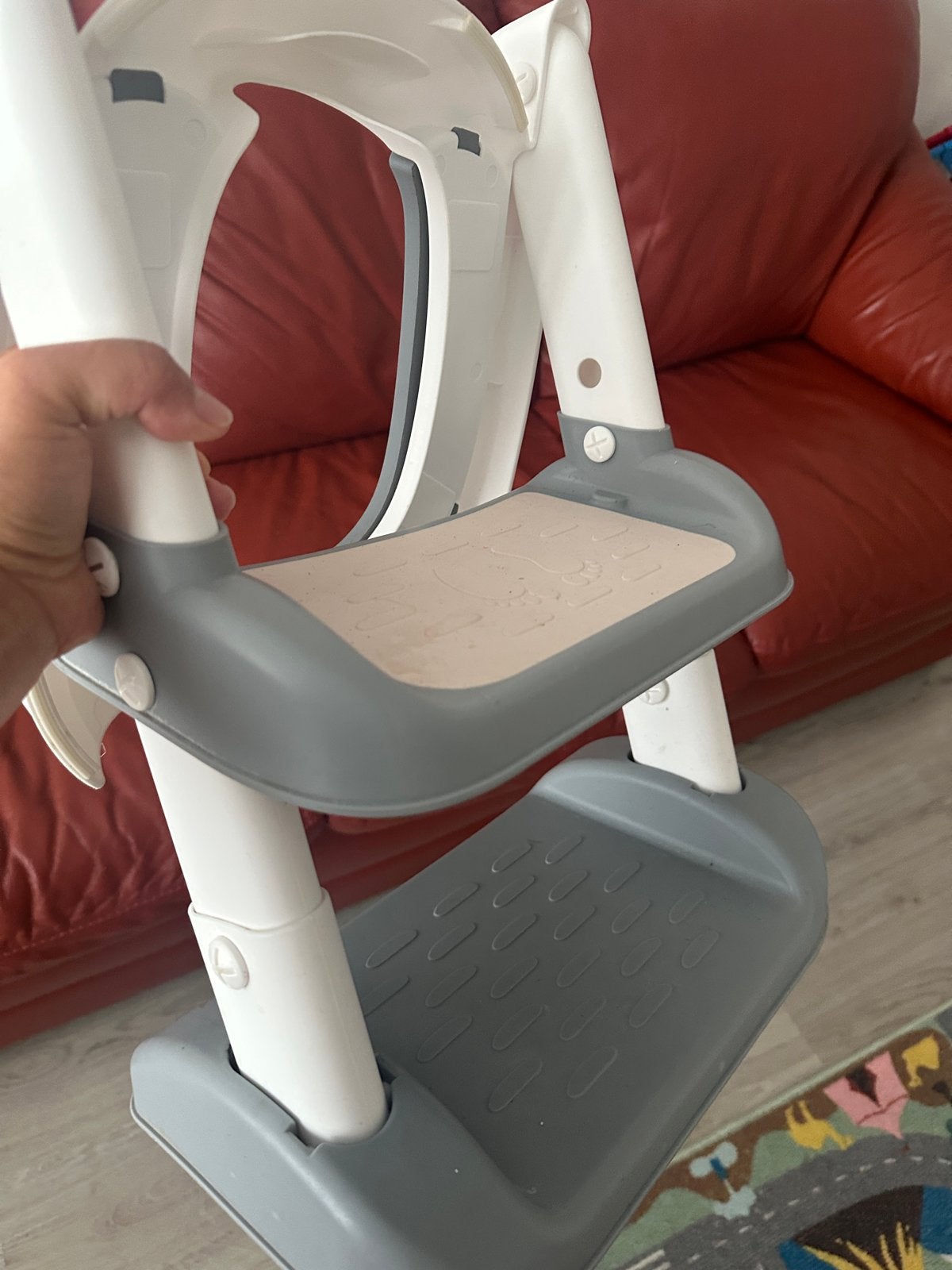 Kinder toilet trainer met trapje, Ophalen, Gebruikt