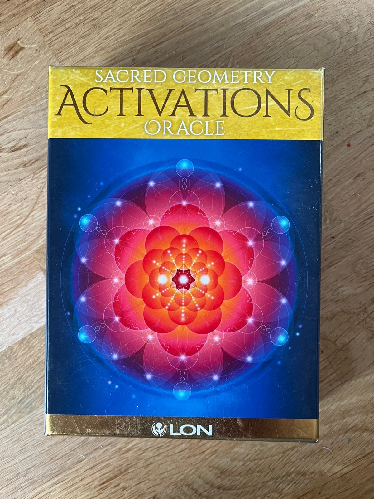 Sacred Geometry Activations Oracle Kaartenset, Ophalen of Verzenden, Zo goed als nieuw, Spiritualiteit algemeen, Overige typen