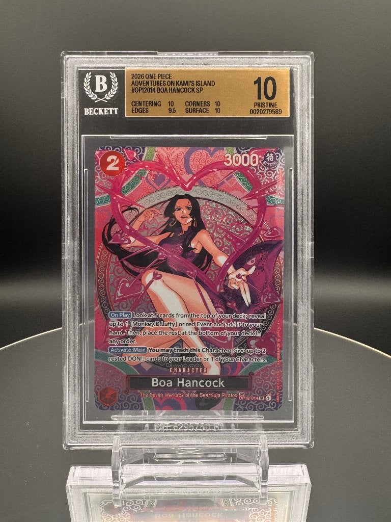 Boa Hancock SP BGS10 (OP12-014) | One Piece, Ophalen, Nieuw, Losse kaart, Foil