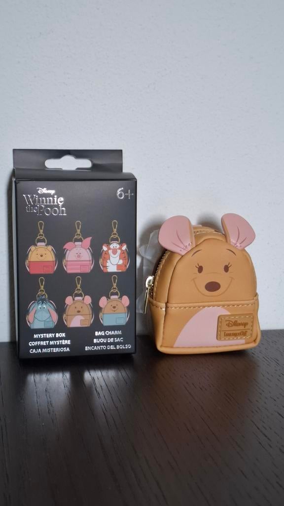 Loungefly Winnie de Poeh Mystery Box Bag Charm, Ophalen of Verzenden, Winnie de Poeh of vrienden, Nieuw, Tas, Koffer of Zak