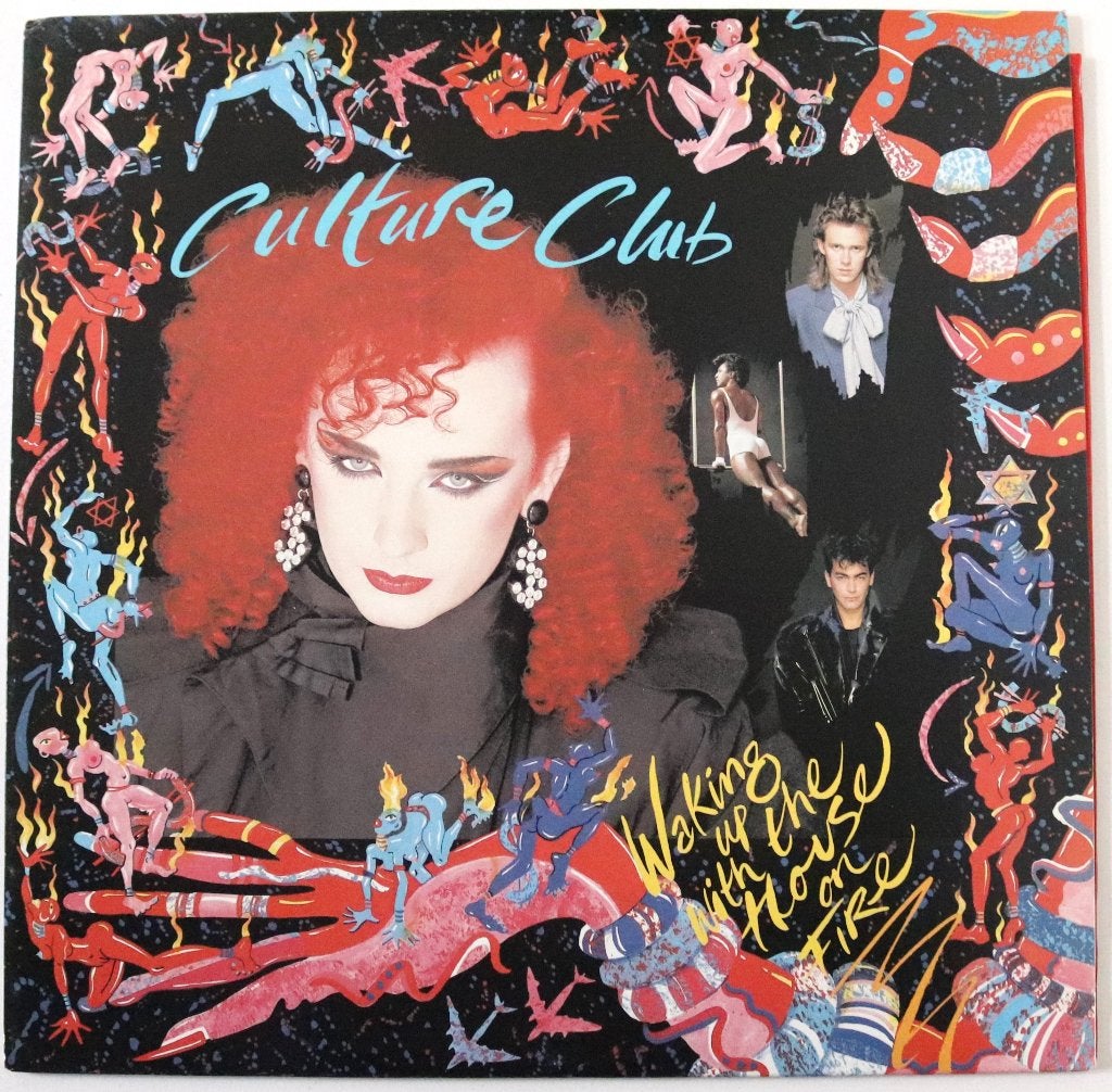 Culture Club - Waking up With the House on Fire - LP – 1984, Cd's en Dvd's, Ophalen, LP, Gebruikt, Pop