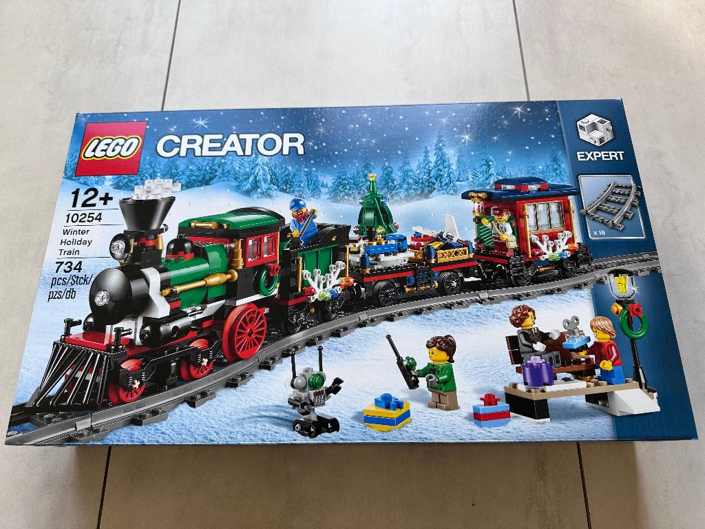 Lego 10254 Kersttrein / Winter Holiday Train nieuw in doos, Ophalen of Verzenden, Nieuw