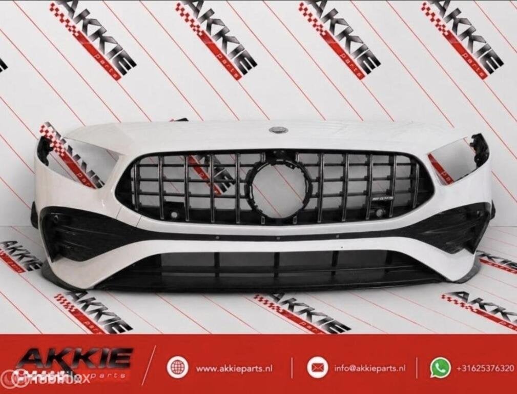 mercedes CLA bumper voor earodynamika AMG W118 FACELIFT, Gebruikt, Voor, Ophalen of Verzenden