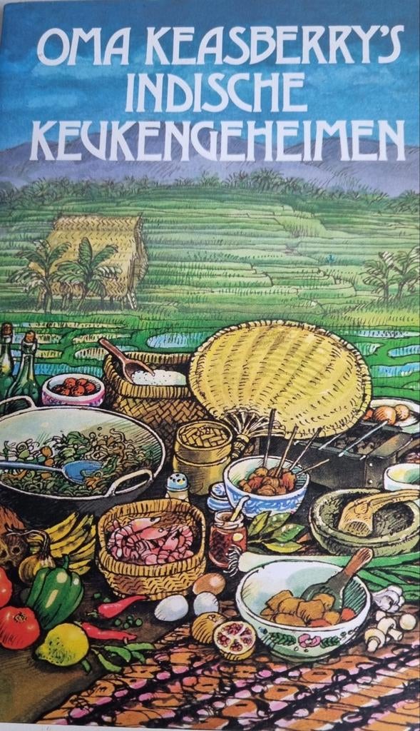 OMA KEASBERRY'S INDISCHE KEUKENGEHEIMEN., Boeken, Ophalen of Verzenden, Azië en Oosters
