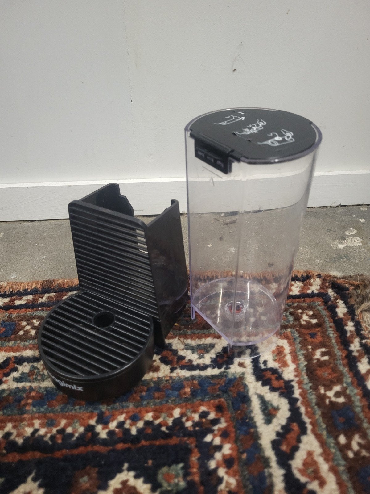Magimix Nespresso onderdelen: waterreservoir en lekbak, Ophalen of Verzenden, Gebruikt