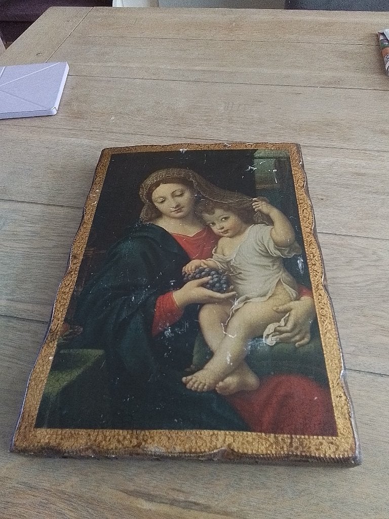 De Madonna met de Druiventros, Ophalen of Verzenden