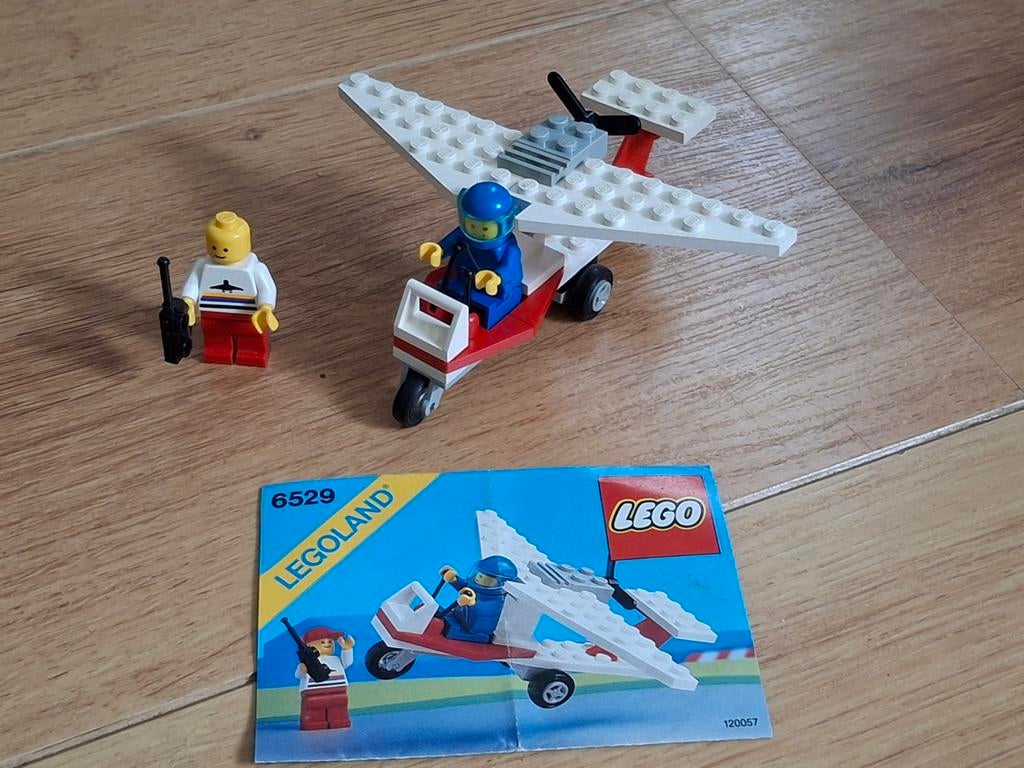 Lego 6529. Vliegtuig met piloot. Vintage., Verzenden, Gebruikt
