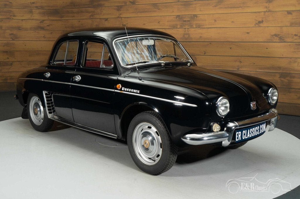 Renault Dauphine Sedan | 1965, Auto's, Zwart, Handgeschakeld, Sedan, 30 pk