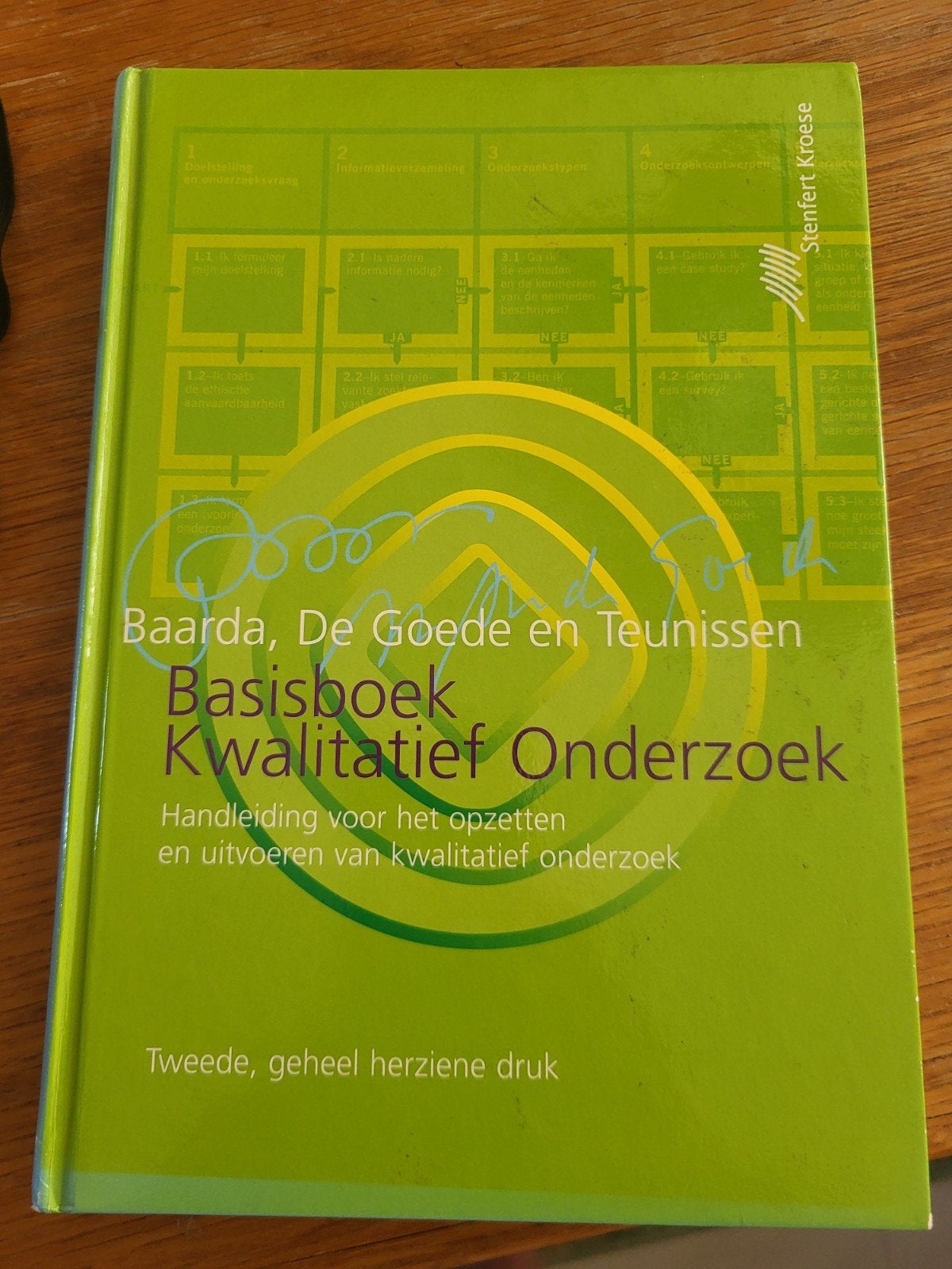 Baarda - Basisboek kwalitatief onderzoek, Boeken, Ophalen of Verzenden, Zo goed als nieuw, Baarda
