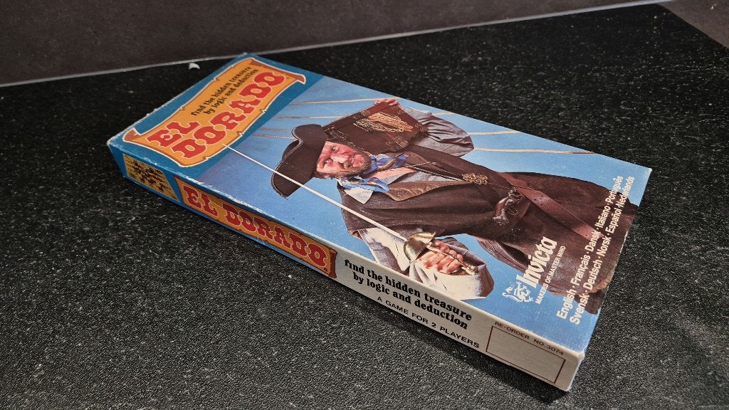 El Dorado, vintage spel Invicta 1977, compleet. 5A14, Hobby en Vrije tijd, Gezelschapsspellen | Bordspellen, Tweedehands verkoop