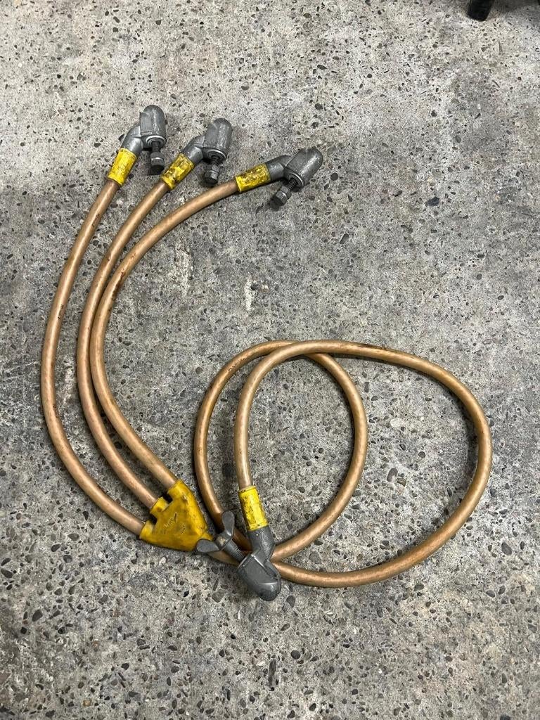 Aardingsgarnituur 70mm² Dehn t.b.v. aardingskogel 20mm, Ophalen, Zo goed als nieuw