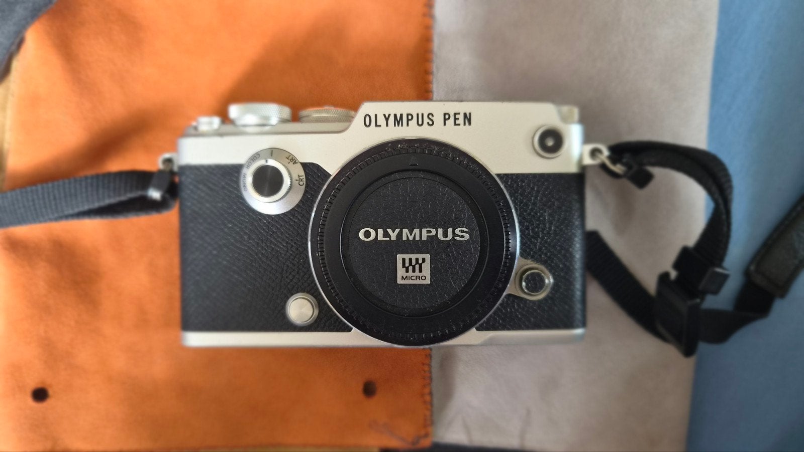 Olympus PEN-F Systeemcamera met FL-LM3 Flitser en Extra's, Audio, Tv en Foto, Fotocamera's Digitaal, Gebruikt, Accu, Ophalen of Verzenden