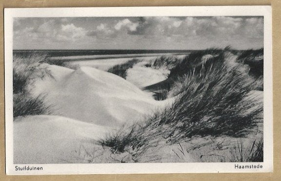 Oude ansichtkaart Stuifduinen Haamstede, Zeeland, Ophalen of Verzenden, Voor 1920, Gelopen, Zeeland