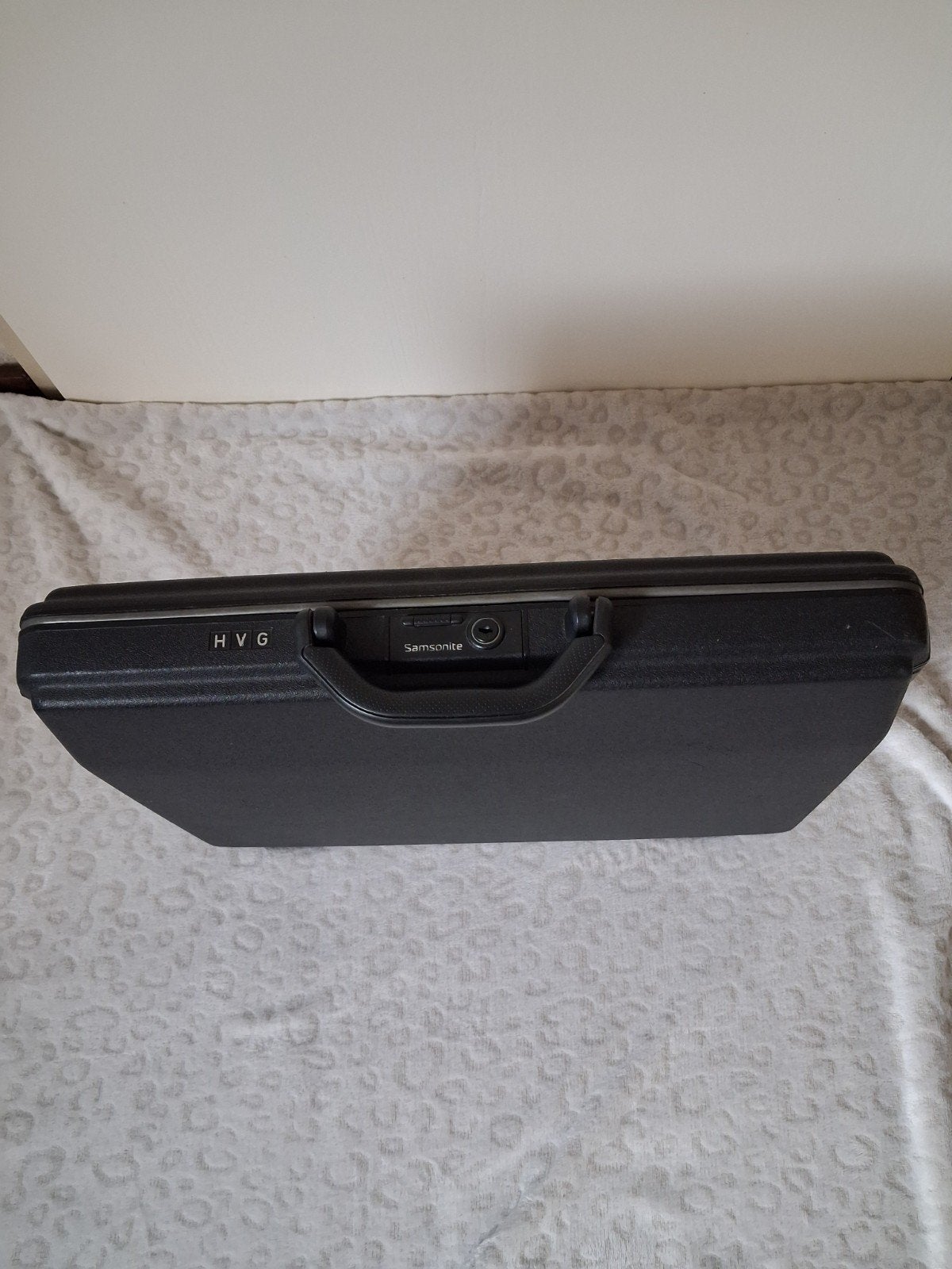 Samsonite attachékoffer, zwart, zo goed als nieuw, Hard kunststof, Minder dan 50 cm, Ophalen of Verzenden, Zo goed als nieuw