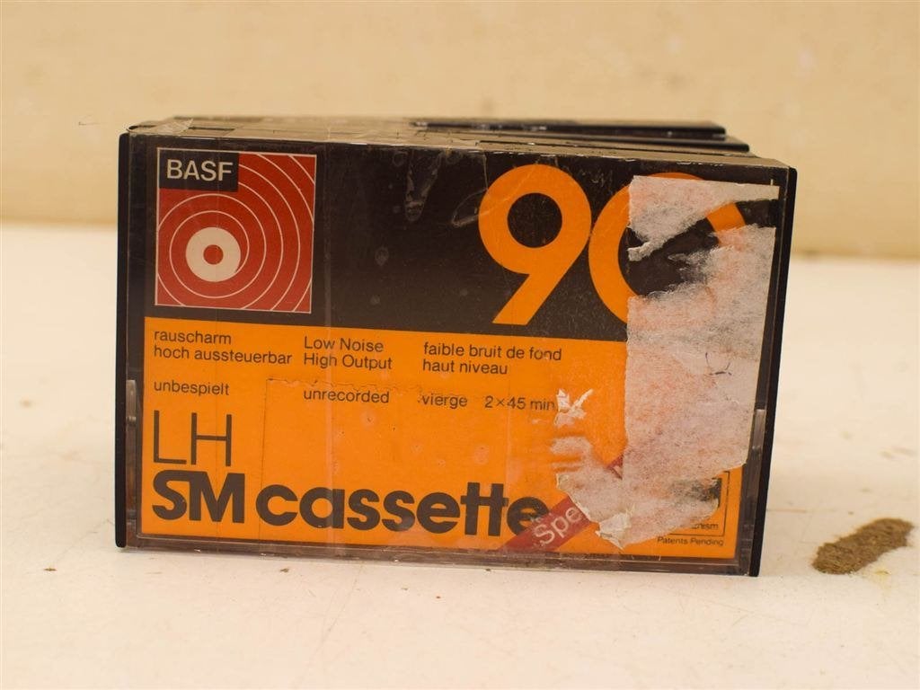 4 stuks Basf Cassettebandjes 51576, Ophalen of Verzenden, Gebruikt, Overige genres, 1 bandje