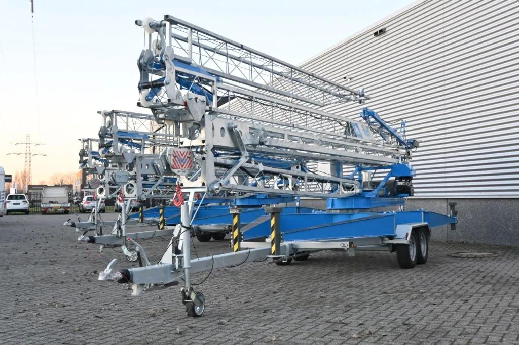 MiDi Cranes Nieuwe aanhangerkraan snelverkeer 80 km/h 3.500, Kraan