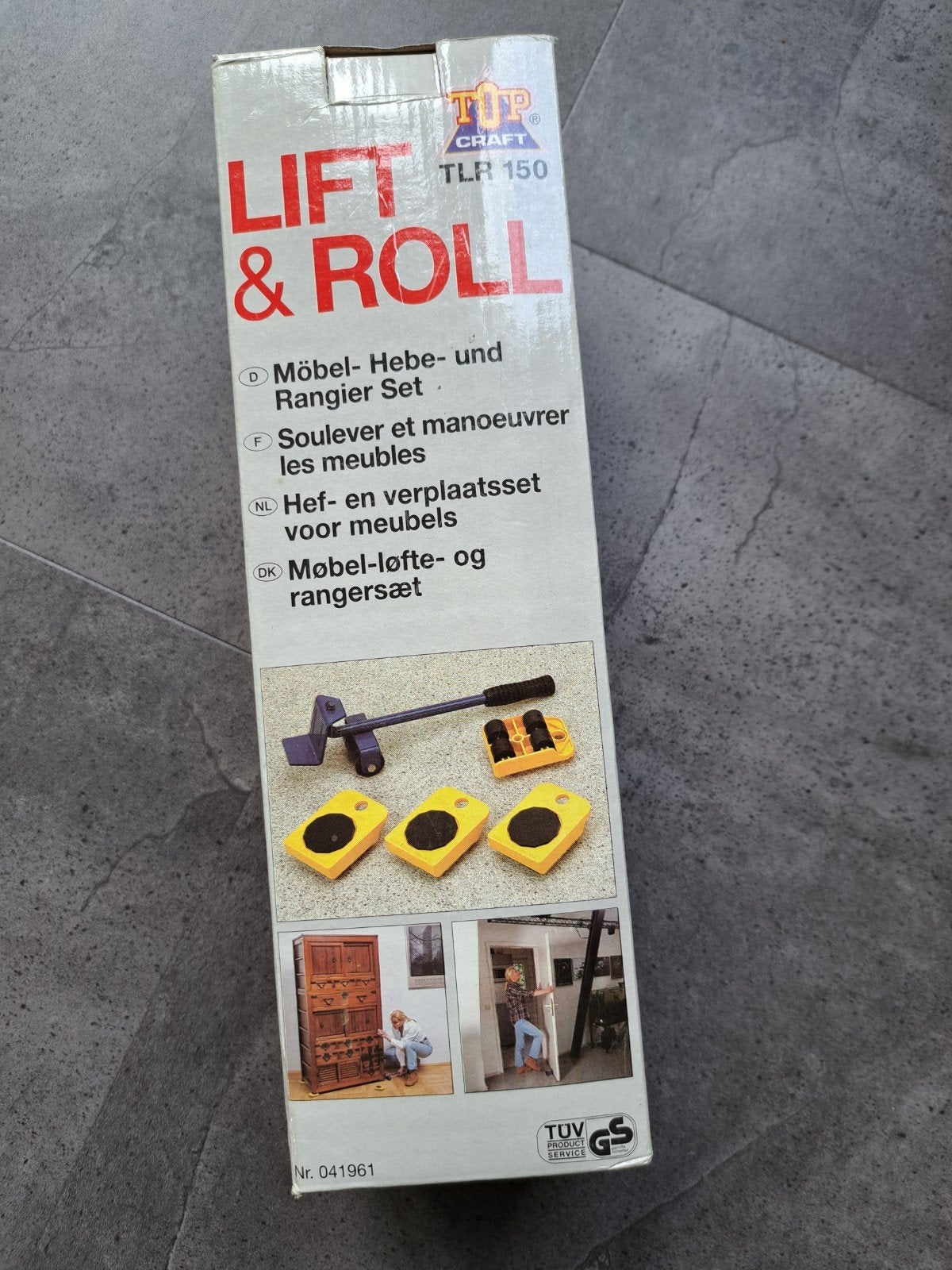 Hef en verplaatsset, lift en roll voor meubels handige hulp, Ophalen of Verzenden