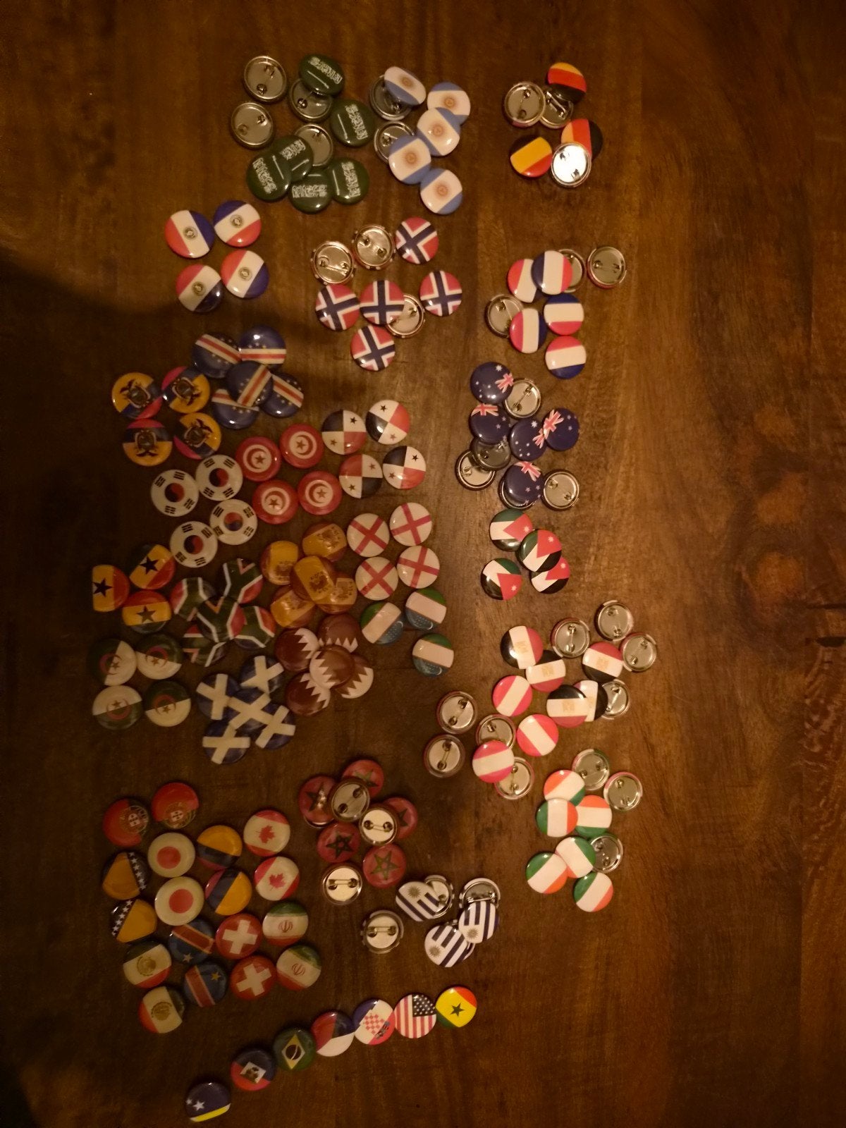 Buttons, Ophalen, Nieuw